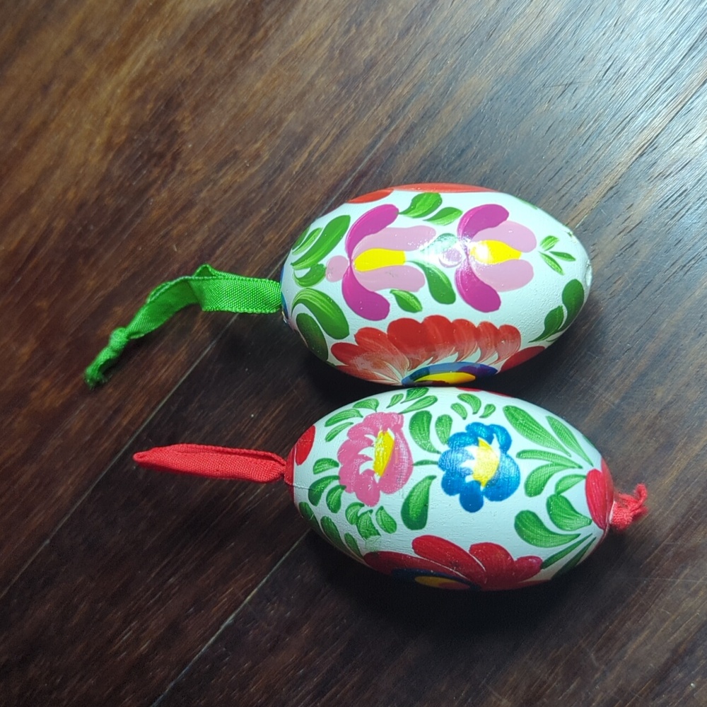 Hand-Painted ornamental eggs